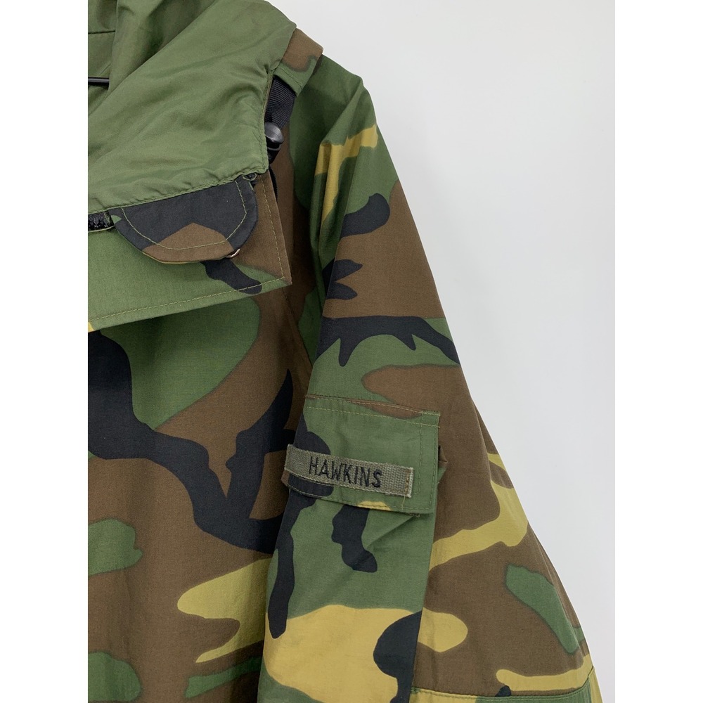 Rothco ECWCS Jacket Mens Medium Camo Green Nylon Extreme Cold Weather System - Picture 6 of 9